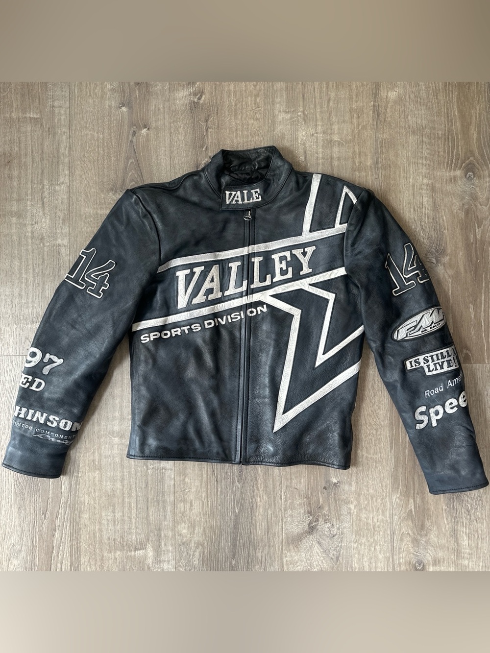 Vale Forever Leather Biker Jacket